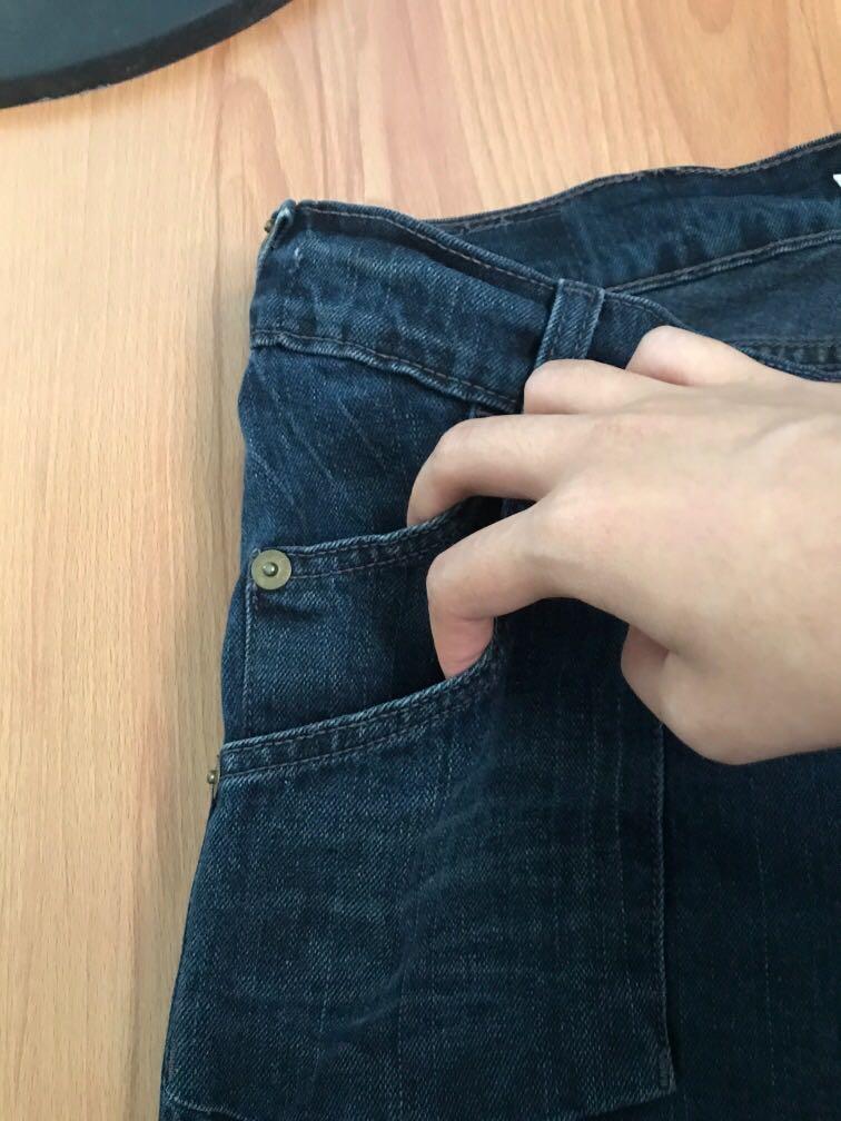 Levi's 504 slouch flare jeans hotsell