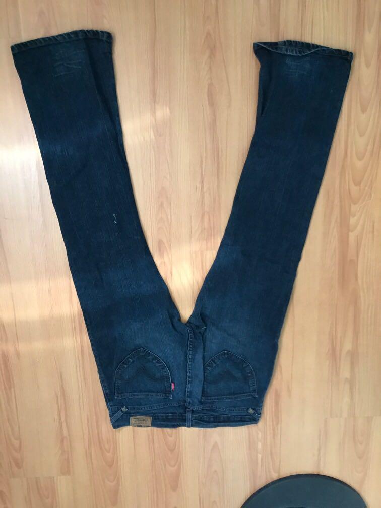 Levi's 504 Slouch Flare, Women's Fashion, Bottoms, Jeans on Carousell