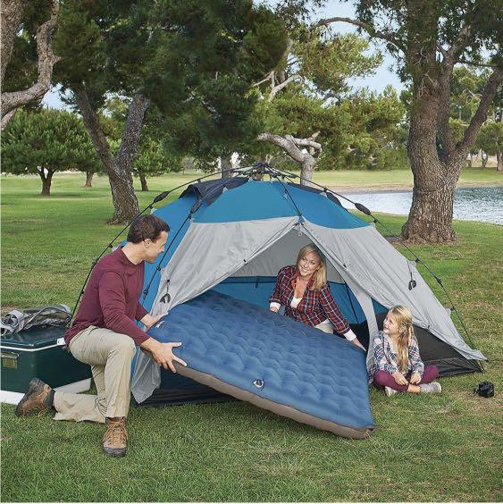 Lightspeed Outdoors Deluxe 2 Person PVC Free Air Bed camping indoor Sports Equipment Exercise Fitness Toning Stretching Accessories on Carousell