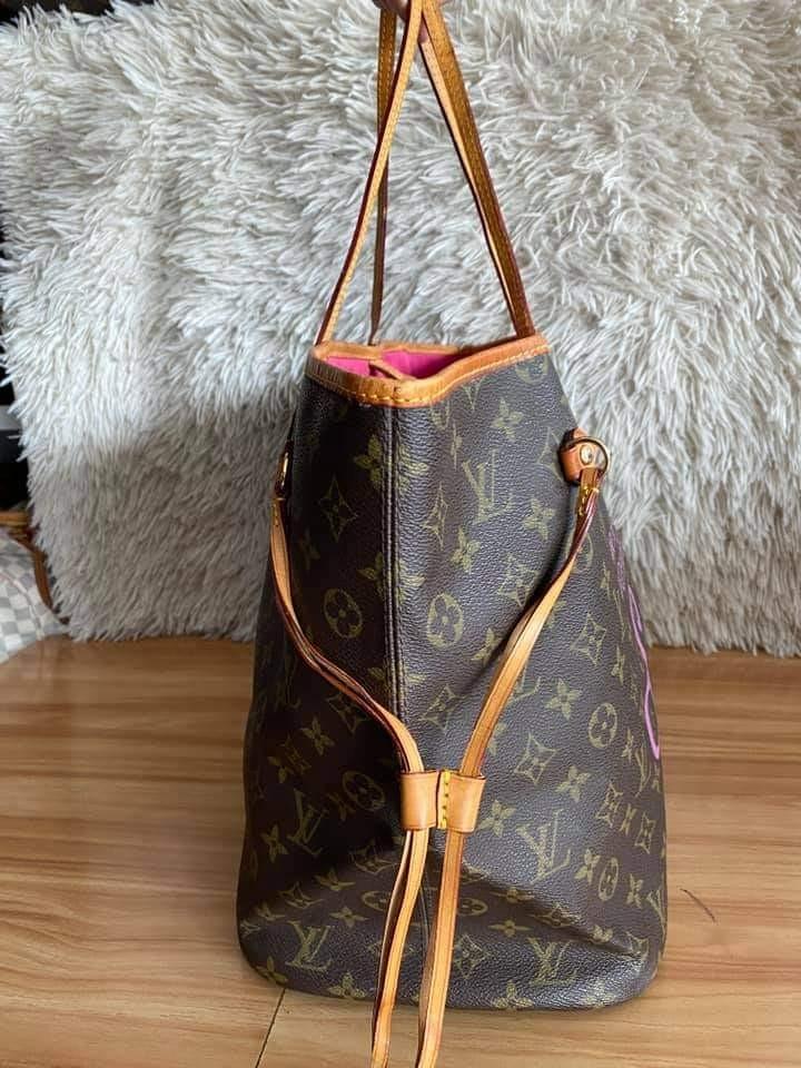 LOUIS VUITTON Monogram Saint Moritz Neverfull GM 545164