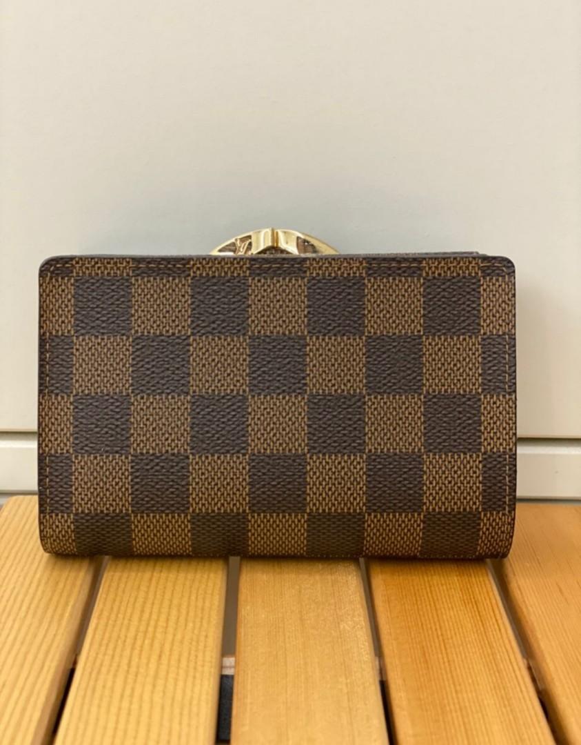 Louis Vuitton Damier Ebene French Purse, Luxury, Bags & Wallets on Carousell