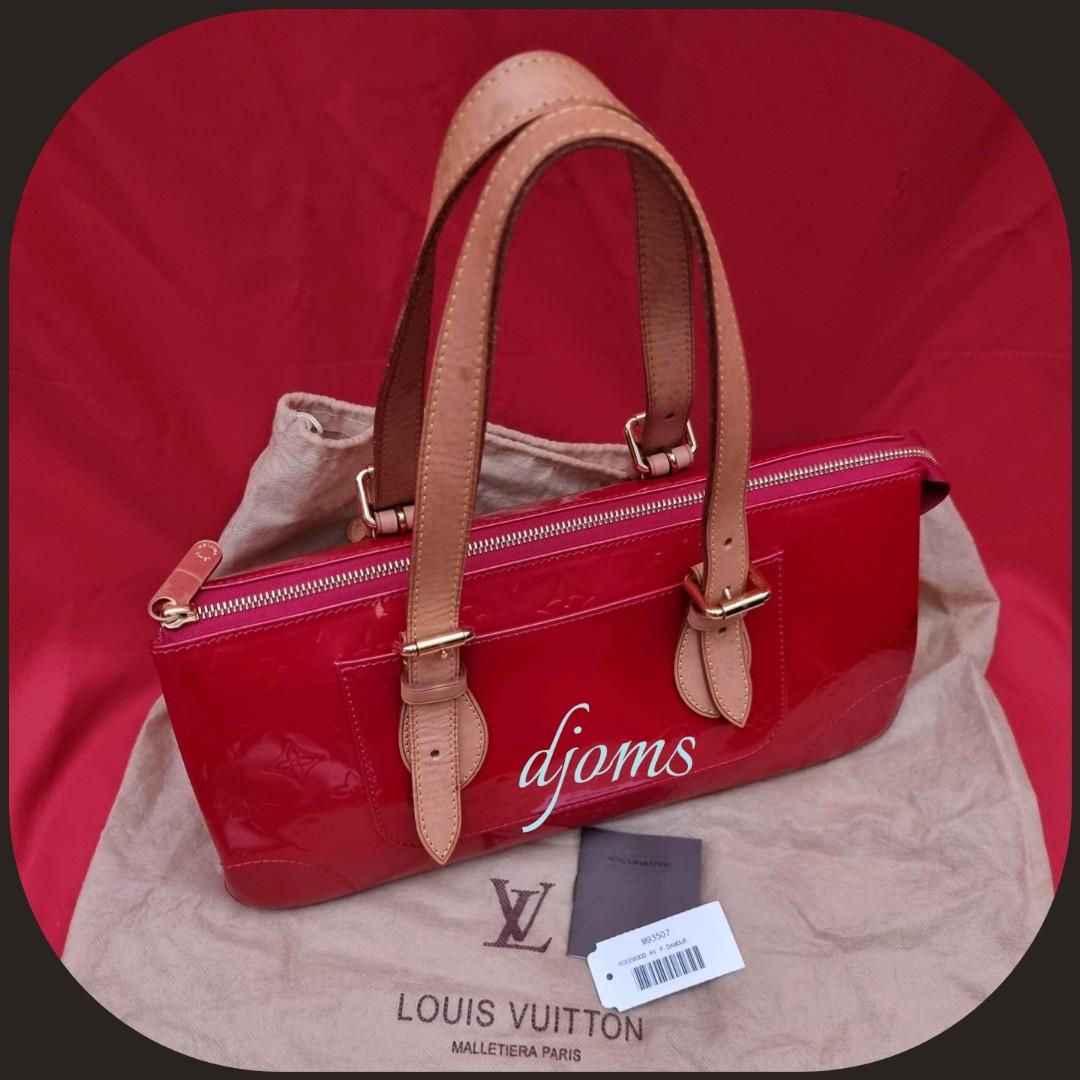 LV vernis Two way bag, Luxury, Bags & Wallets on Carousell