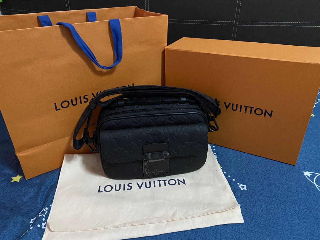Louis Vuitton® S Lock Messenger  Messenger bag, Bags, Louis vuitton
