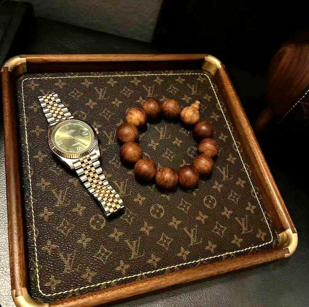 LV Louis Vuitton Tray, Furniture & Home Living, Kitchenware
