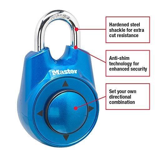 Master Lock One Directional Locking Combination Padlock, Furniture