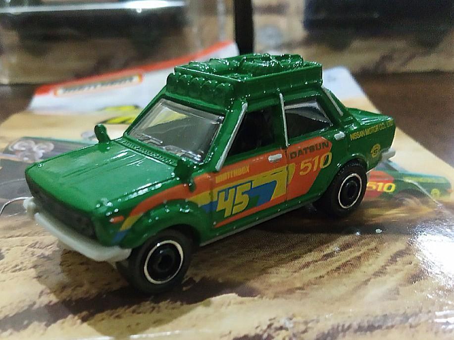 70 datsun 510 rally top matchbox