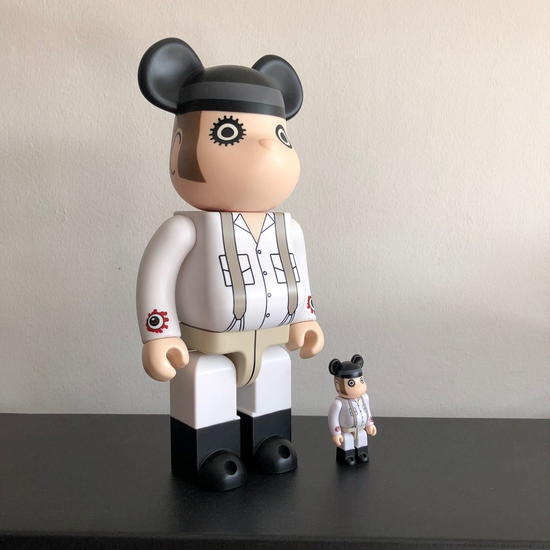 Medicom 400 and 100 Bearbrick Stanley Kubrick Clockwork Orange