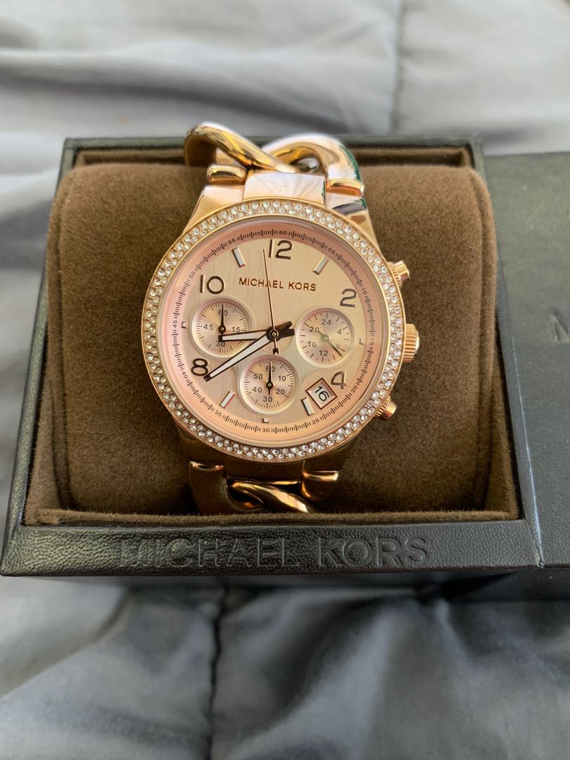 Mk3247 hot sale rose gold