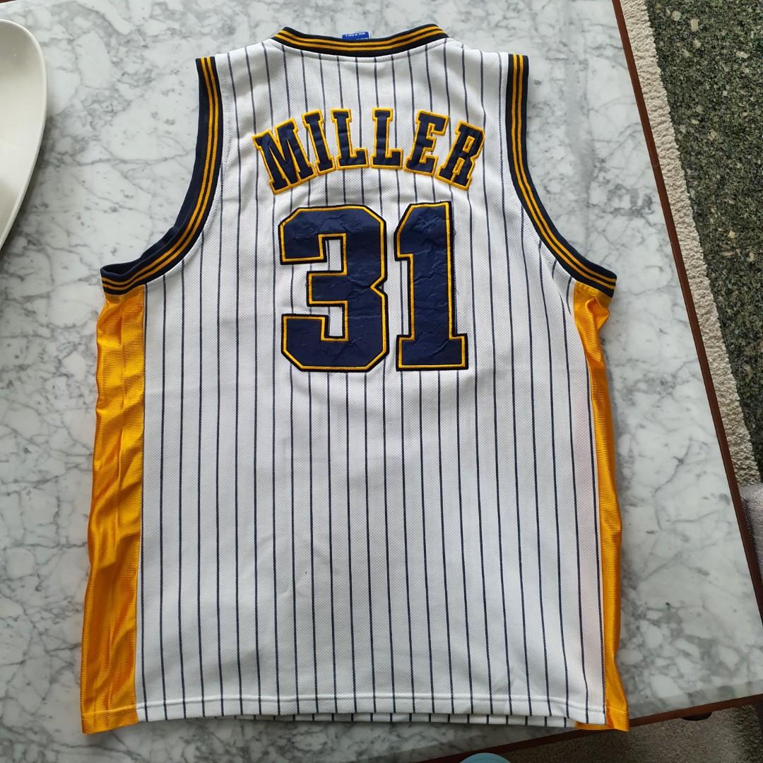 Indiana Pacers #31 Reggie Miller Basketball Jersey NBA, Cool Breathable  Fabric New Embroidered Retro Jerseys, Unisex Basketball Fan  Uniform,L:180cm/75~85kg: Buy Online at Best Price in UAE 
