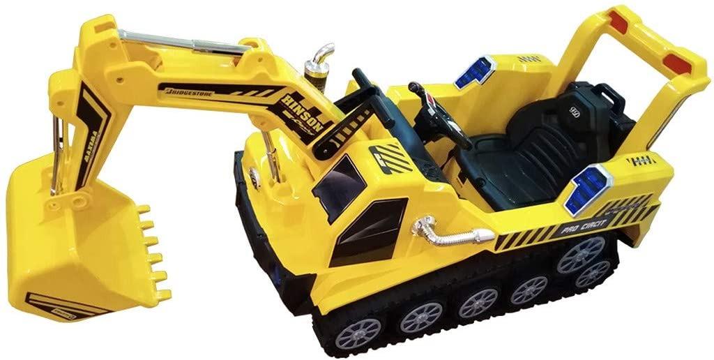 New Excavator children battery operated electric ride on car with