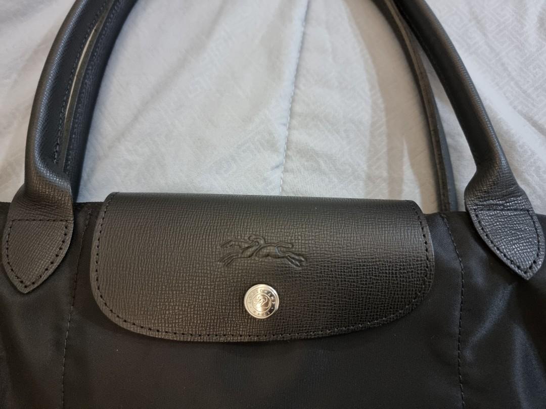 Le Pliage Original Shoulder Bag L in Black