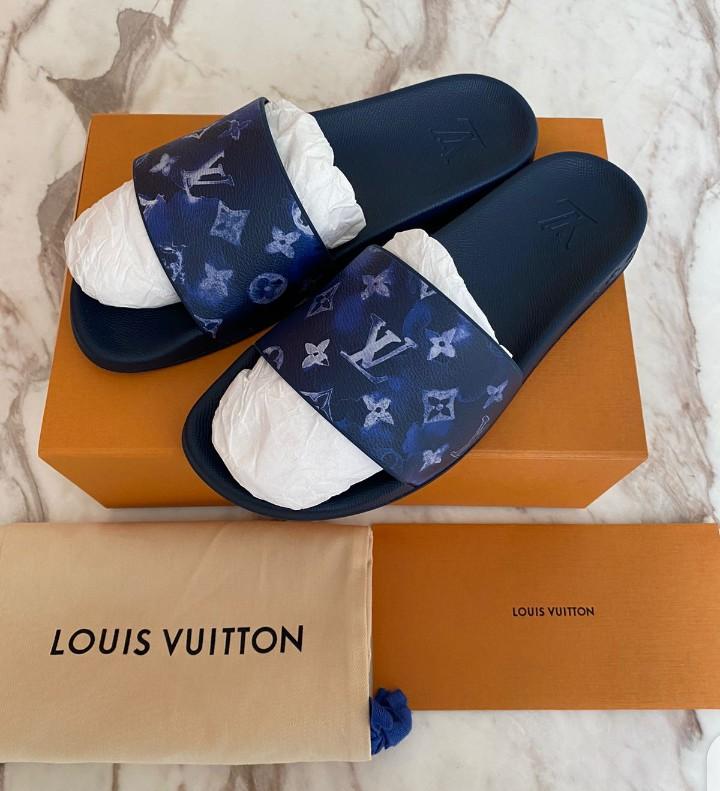 Louis Vuitton Waterfront Mule Blue Watercolor ( LV ) BNIB ORIGINAL