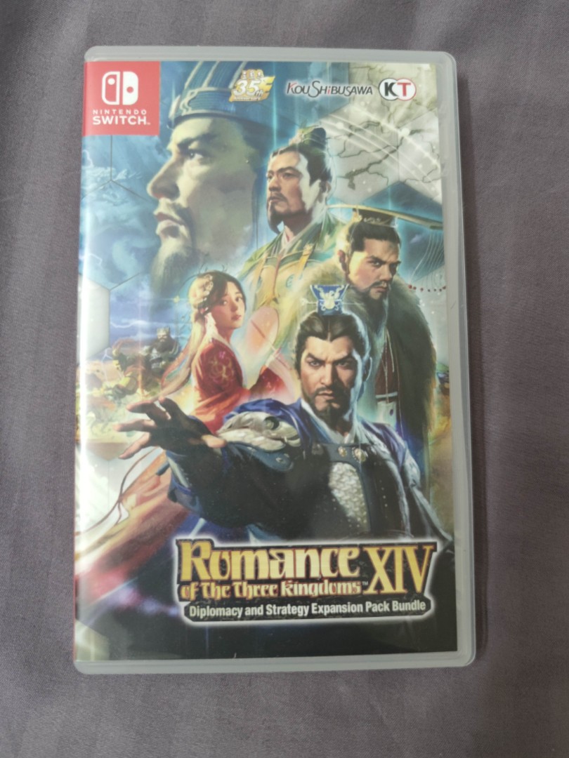 NINTENDO SWITCH GAME Romance of The Three Kingdoms XIV, Video Gaming