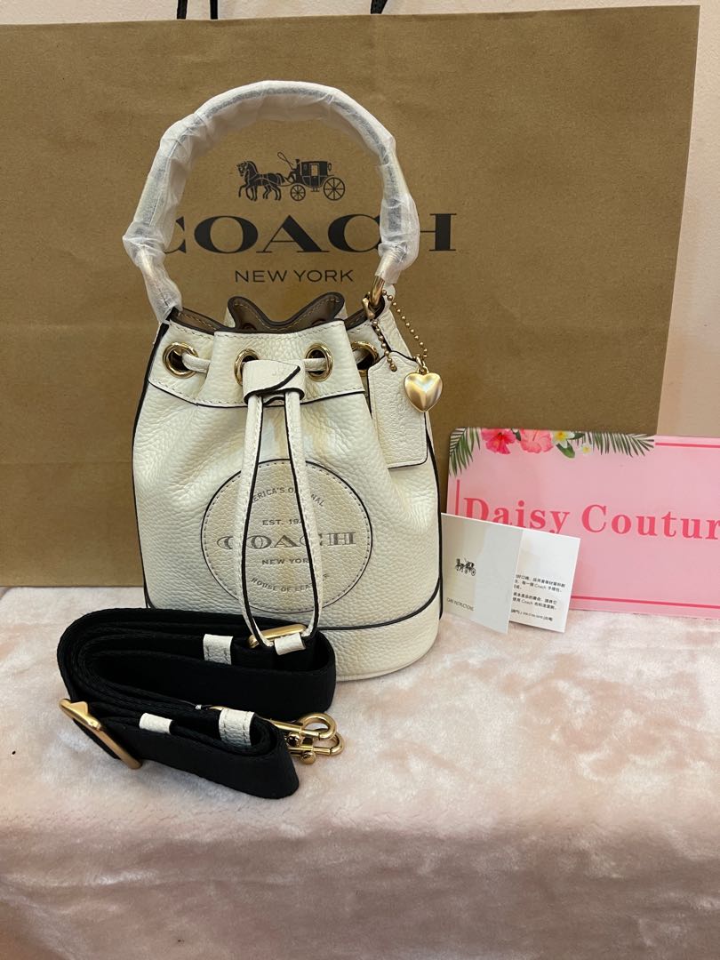 Coach bucket shop bag