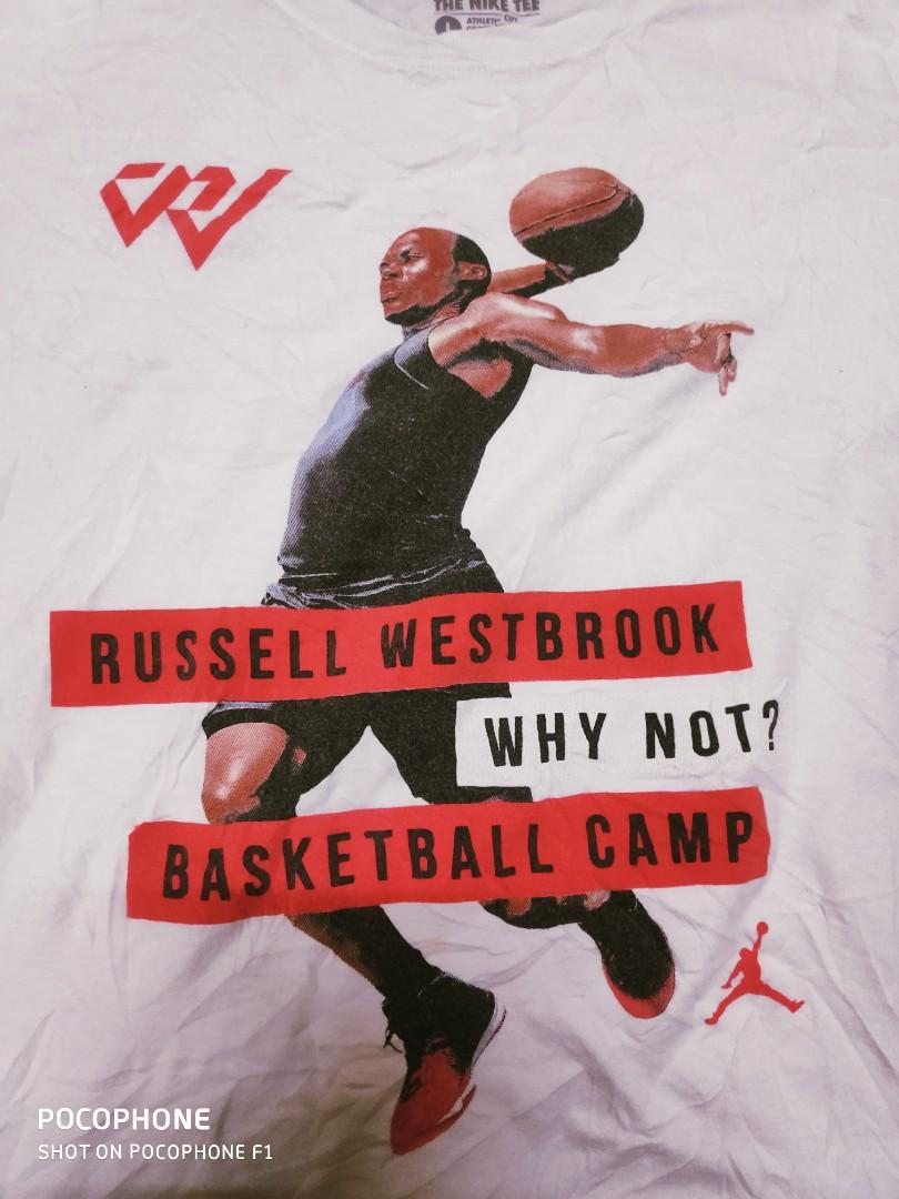 Russell westbrook clearance t shirt nike