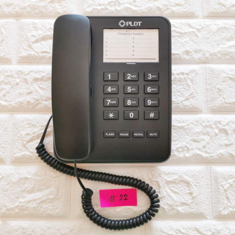 PLDT Landline Phone QX138 Black, Computers & Tech, Office & Business