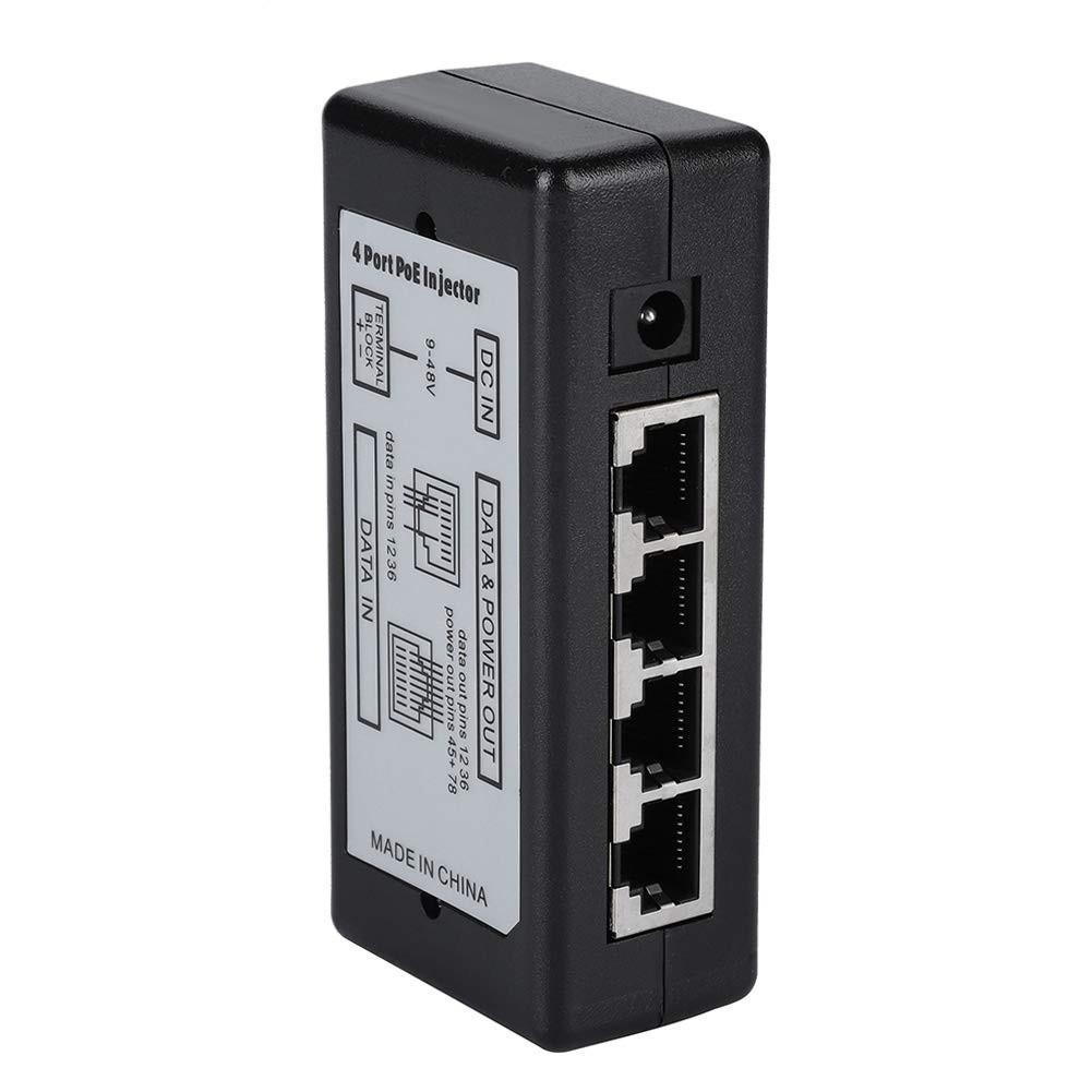 Multi-port 24 Port PoE Injector Passive 802.3af/at 100Mbps Power Over  Ethernet Power Adapter