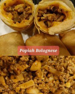 Popiah Bolognese Carbonara Chicken Vege