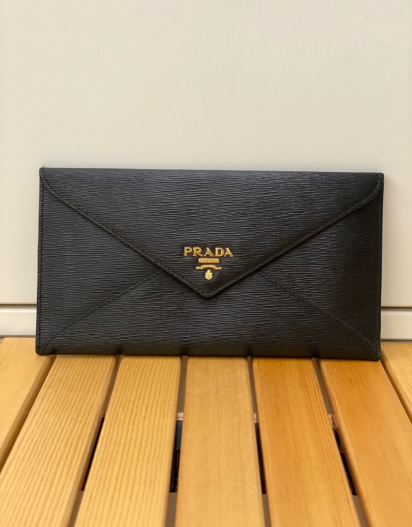 Prada Envelope Wallet, Women's Fashion, Bags & Wallets, Purses & Pouches on  Carousell