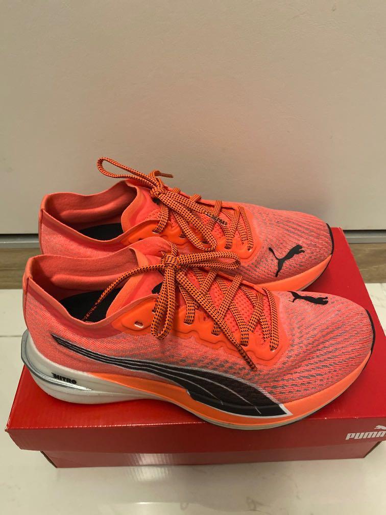 Puma orange shoes online