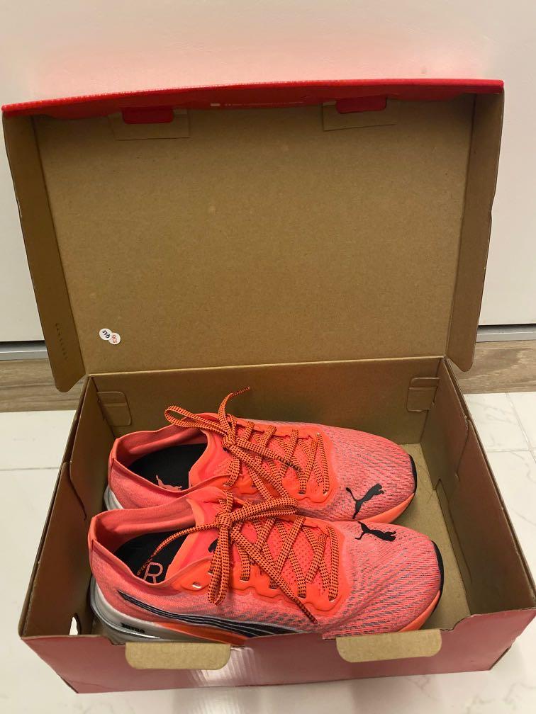 Puma running shoes best sale orange