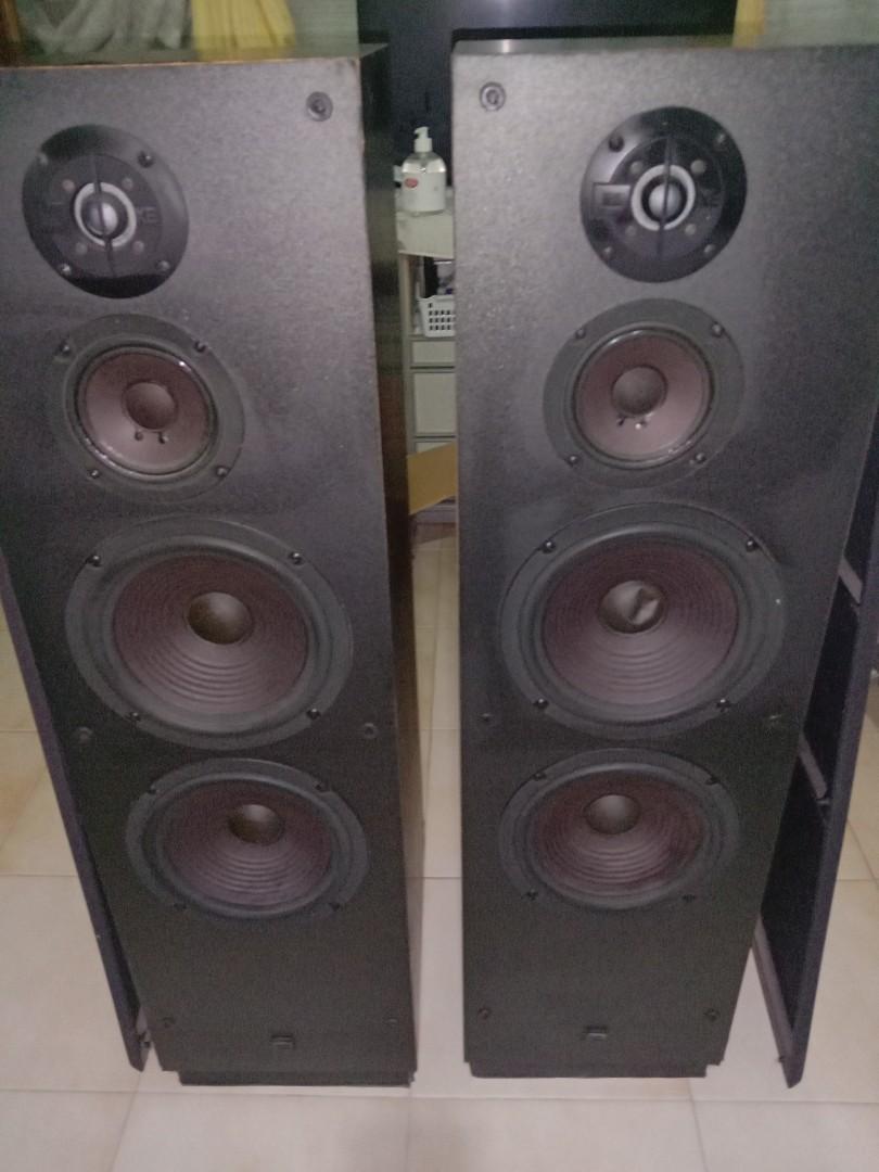 RARE JBL G500 FLOOR STAND SPEAKERS MADE IN USA, Audio, Soundbars