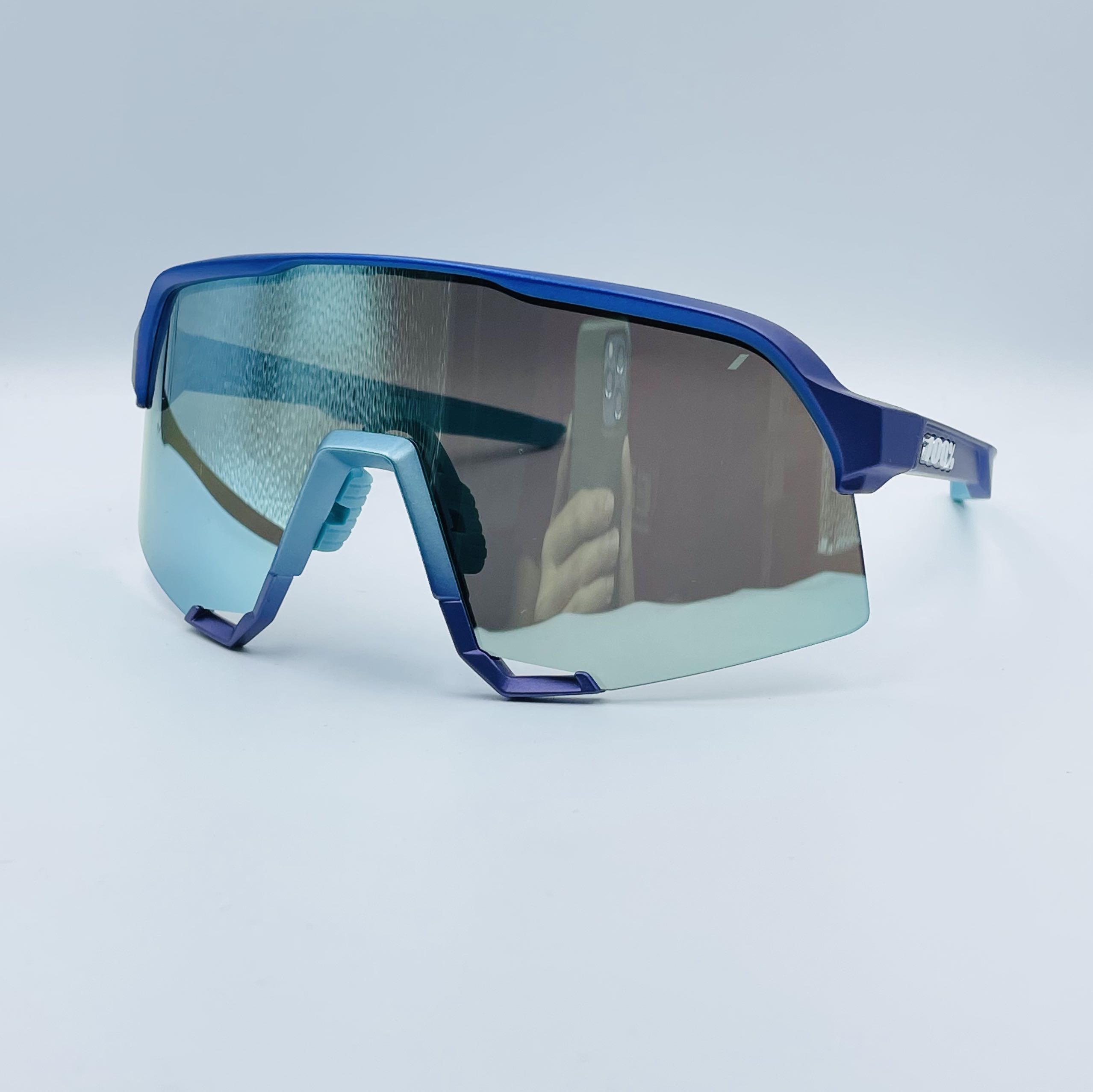 Ride 100 S3 Matte Metallic Into The Fade w Blue Topaz Clear