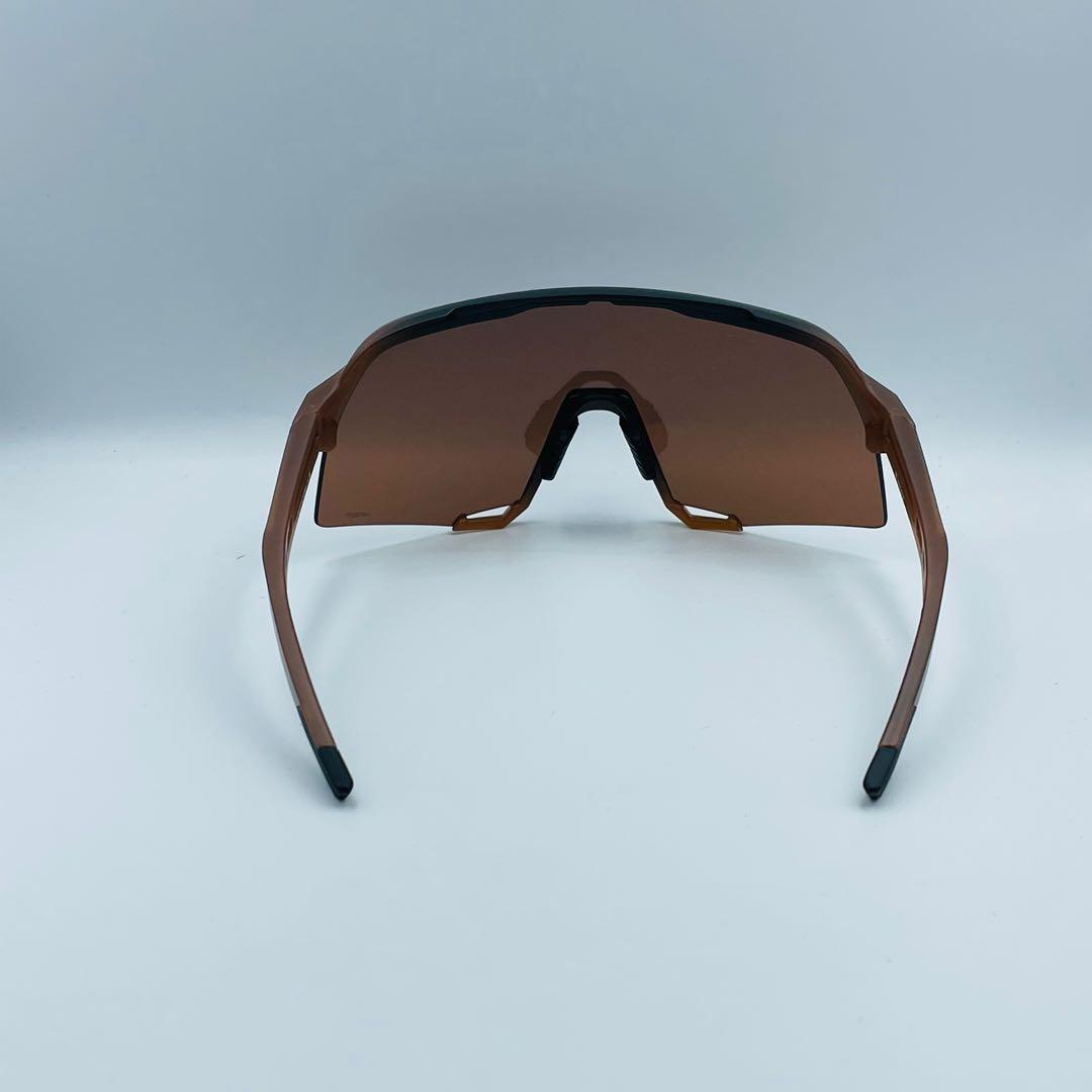 Ride 100% S3 Matte Translucent Brown Fade w/ HiPER Silver +