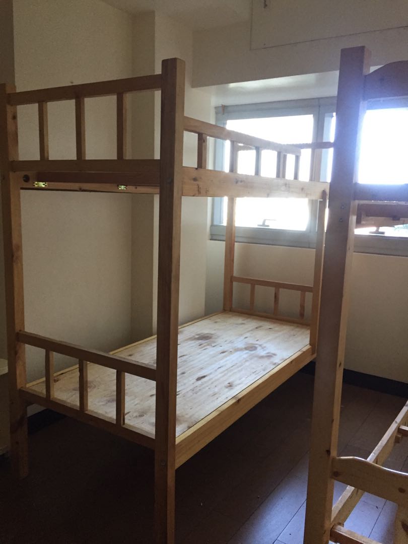 Second hand bunkbed palochina with hard matress, Furniture & Home