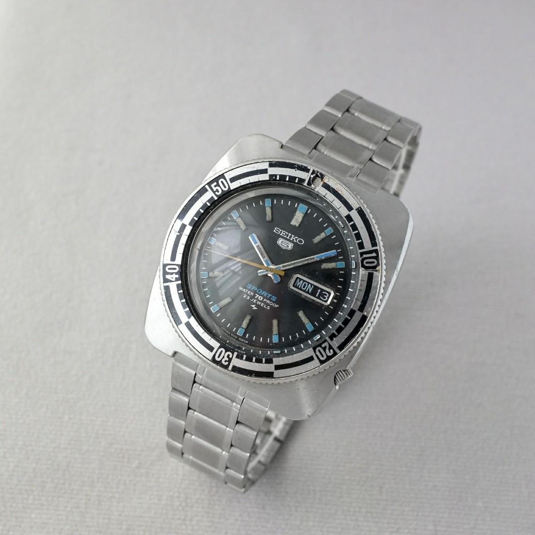 Seiko 5 Rally Diver Vintage 5126-8130 from 1969, Luxury, Watches on  Carousell