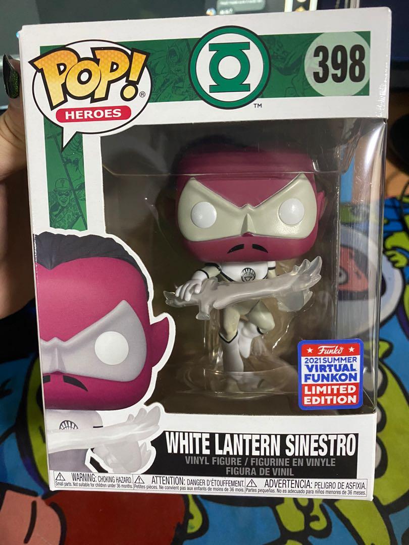 sinestro white lantern funko pop