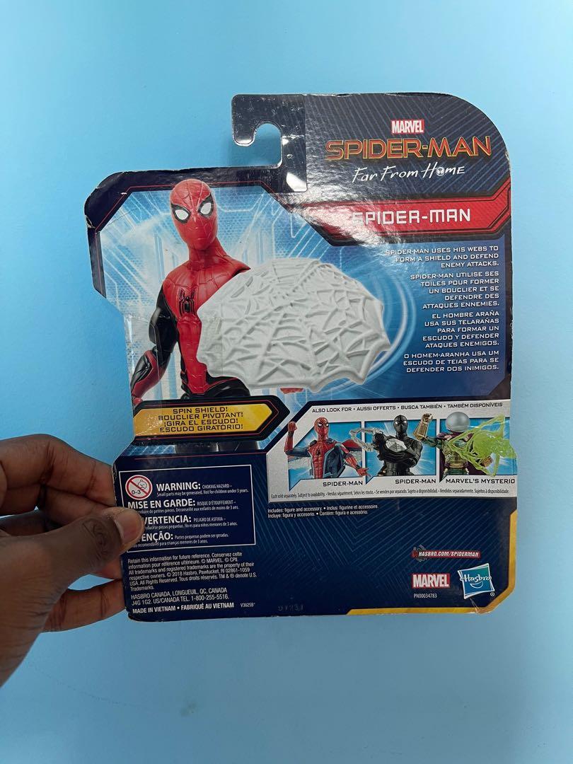 HASBRO MARVEL SPIDERMAN Figurine Articulee Attaque Araignee Far From