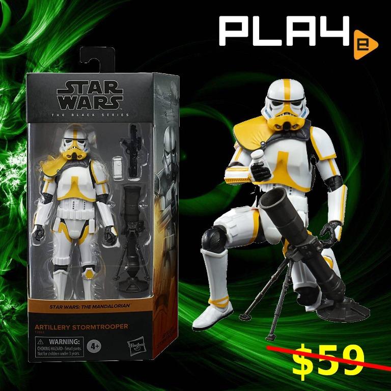 Figurine Star Wars Black Series - Stormtrooper Artillerie - Neuf Sous Blister
