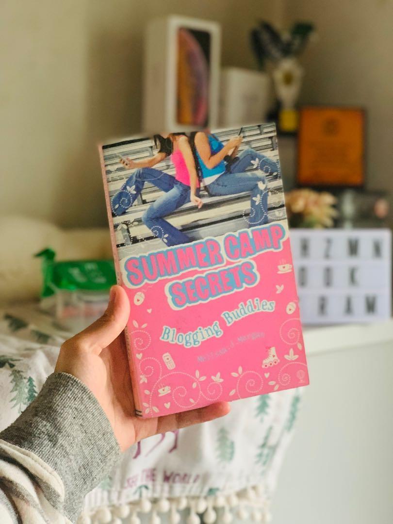Summer Camp Secrets Blogging Buddies By Melissa J Morgan Books Stationery Books On Carousell