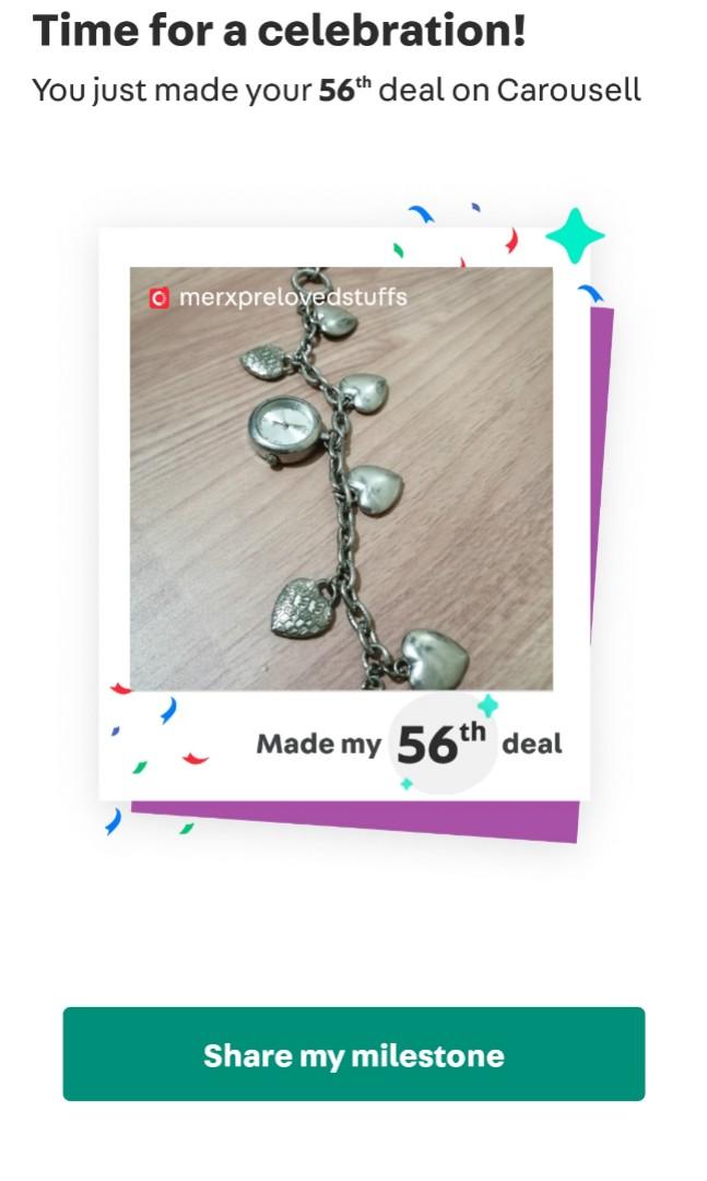 Thank You (Category: Bracelets) located in Quezon City. Submitted by merxprelovedstuff (Listing ID 1123419304, Image 1). Description: Thank you! 🎉🧡 Cheers to us, Carousel!.