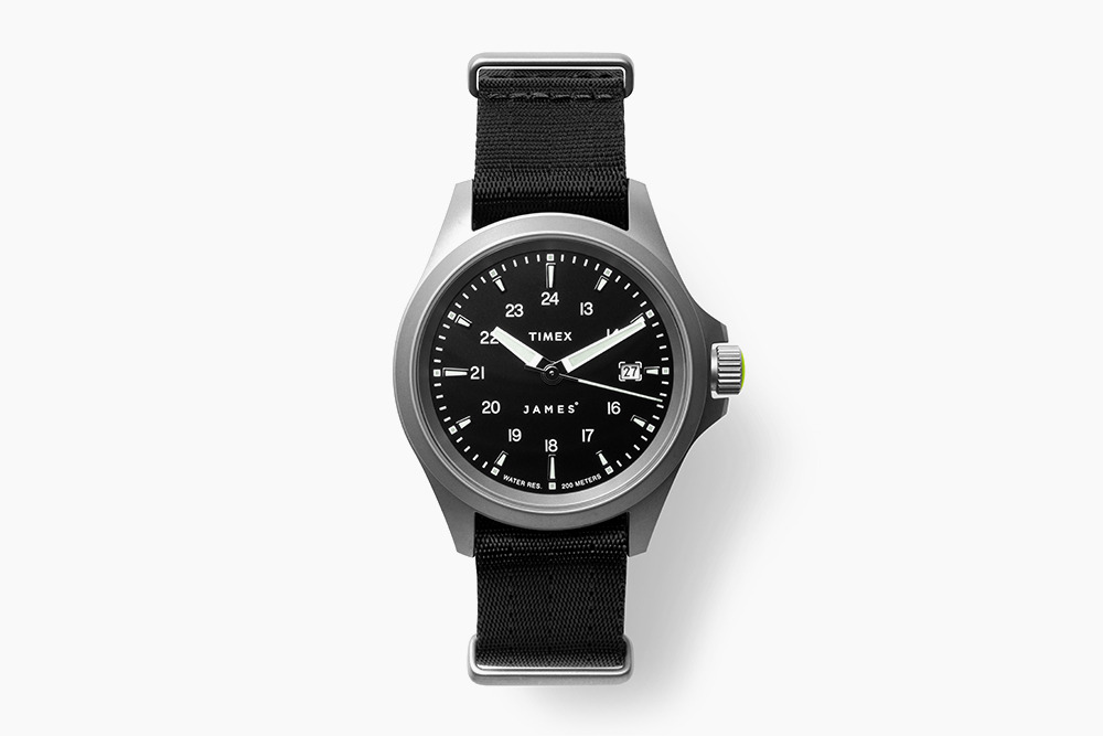 The James Brand x Timex Expedition North Titanium 41mm Automatic Watch