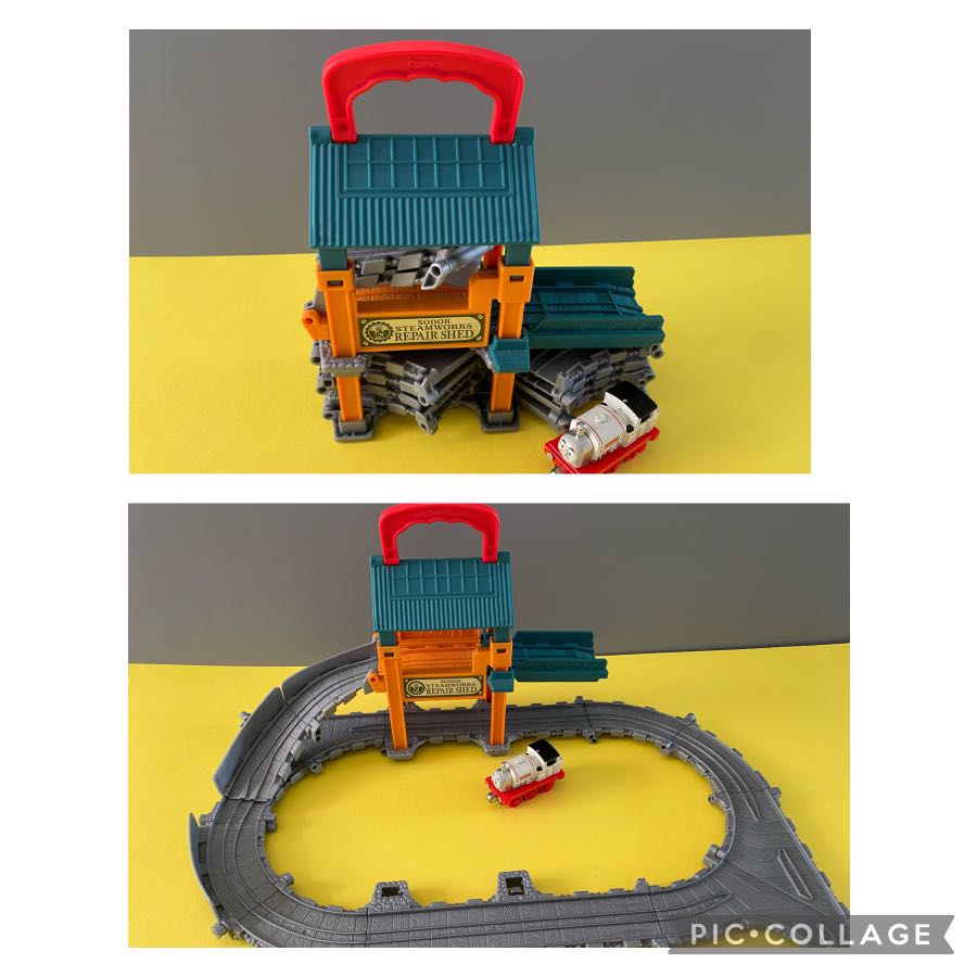 Sodor steamworks discount repair shed