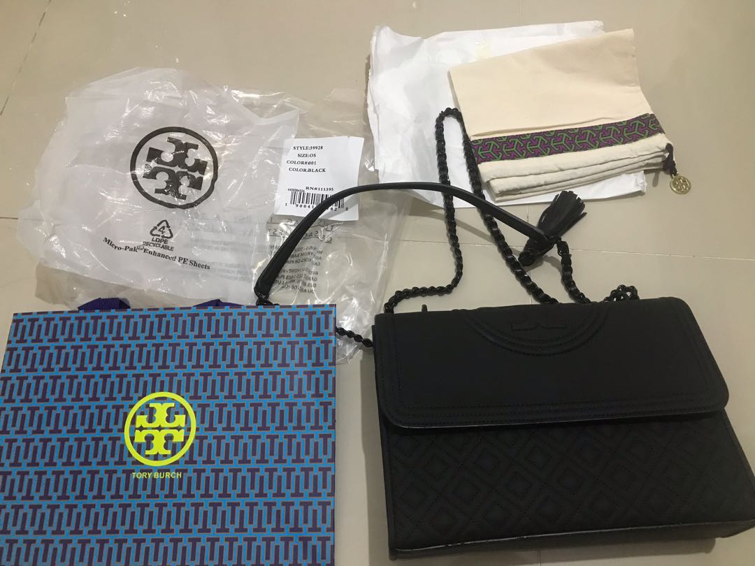 Tory Burch Bag ORIGINAL, Fesyen Wanita, Tas & Dompet di Carousell