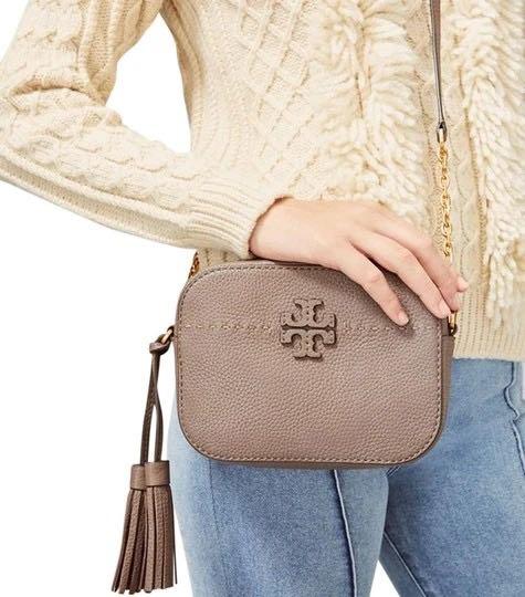 mcgraw leather camera bolsa