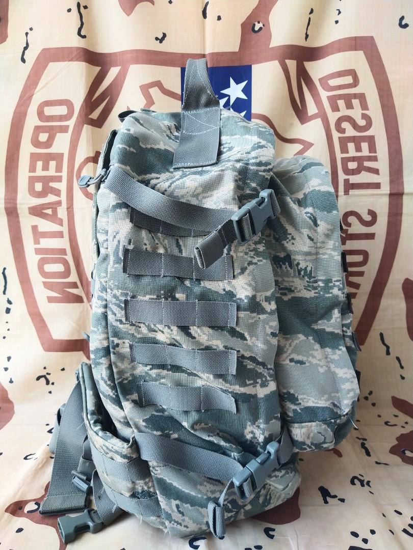 USAF ABU Backpack 45L, Fesyen Pria, Tas 