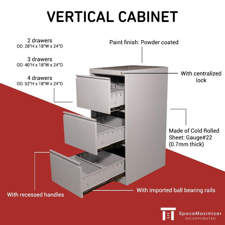 vertical filing Furniture & Home Living, Office