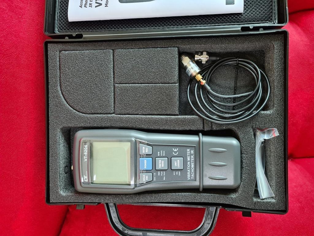 Vibration Meter, Tachometer, Vibrometer, Photo Tachometer, Laser