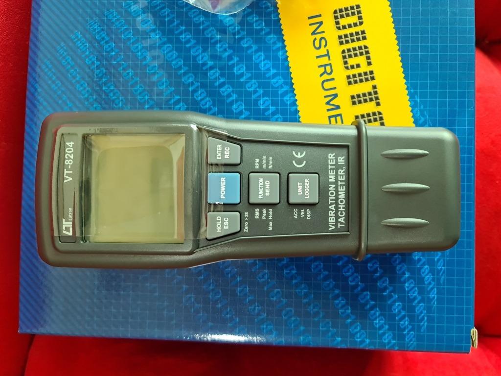 Vibration Meter, Tachometer, Vibrometer, Photo Tachometer, Laser
