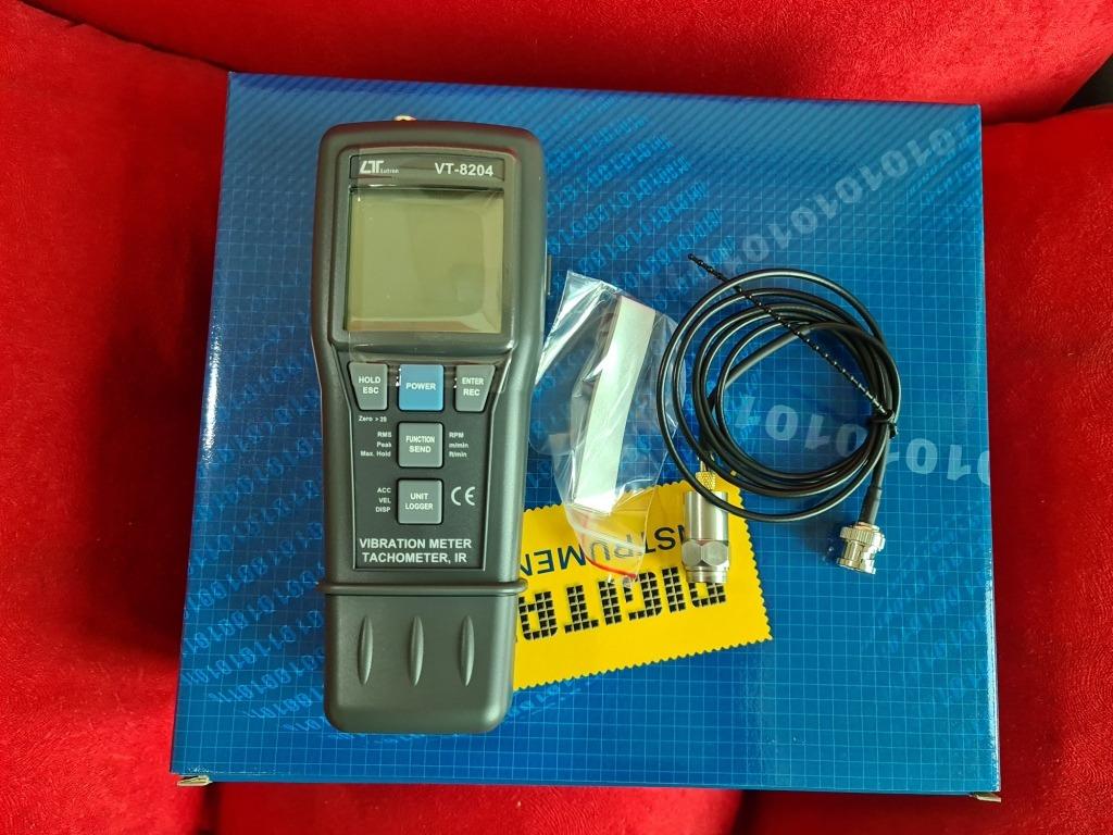 Vibration Meter, Tachometer, Vibrometer, Photo Tachometer, Laser