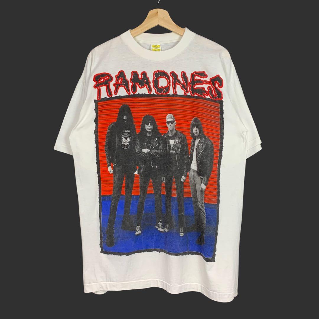 1980後期〜1990前期【☆RAMONES vintage tee ☆】（中古】希少