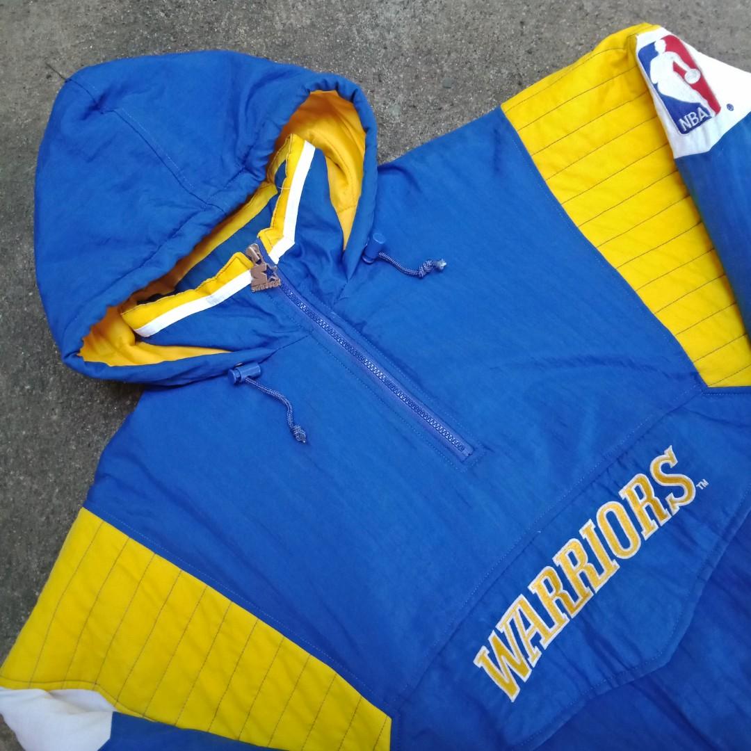 warriors starter jacket 90s