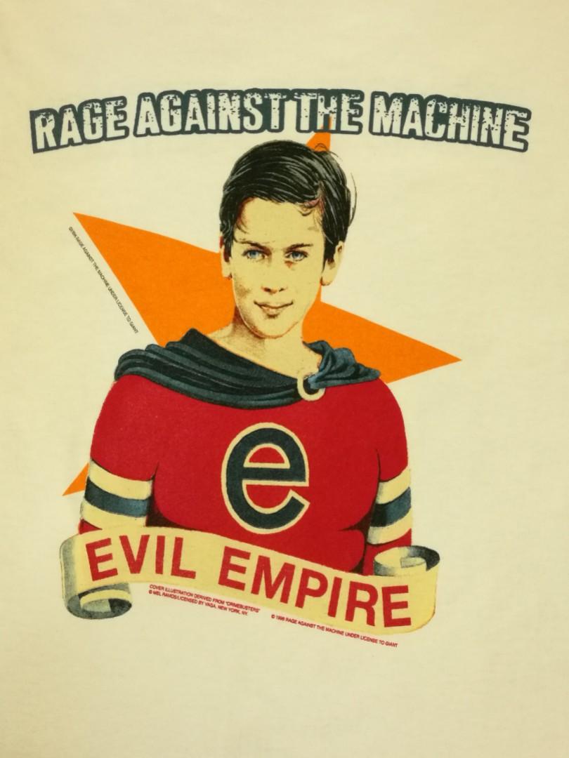 Vintage Band R.A.T.M Evil Empire Ringer T-Shirt