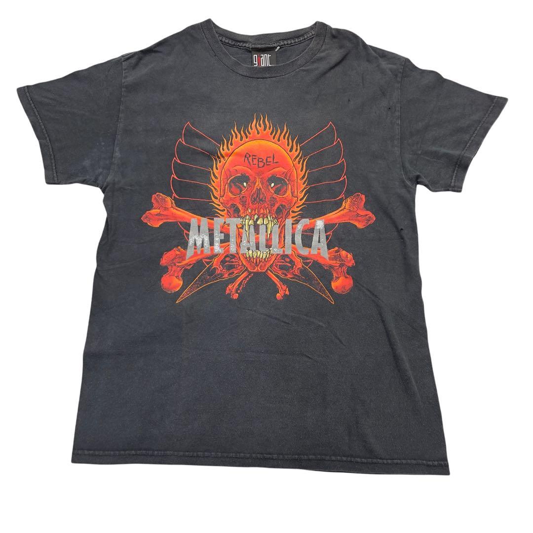 トップス 90s PUSHEAD SKULL Vintage Tshirt giants