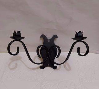 wall mounted wrought iron candle stick holder 💥300