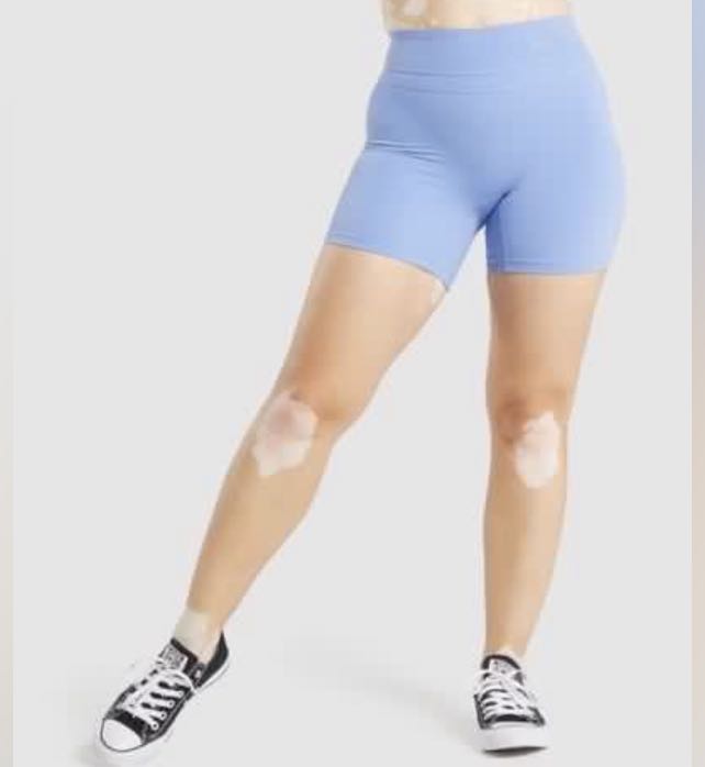 Whitney Simmons v2 gymshark brown scrunch butt leggings EUC size